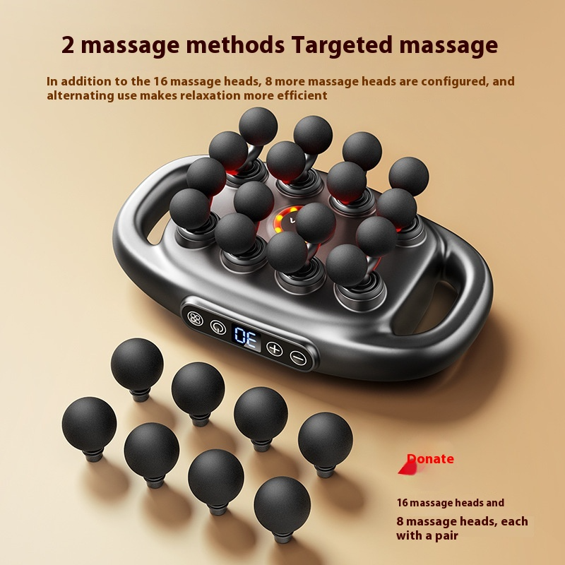 16-Head Massage Gun