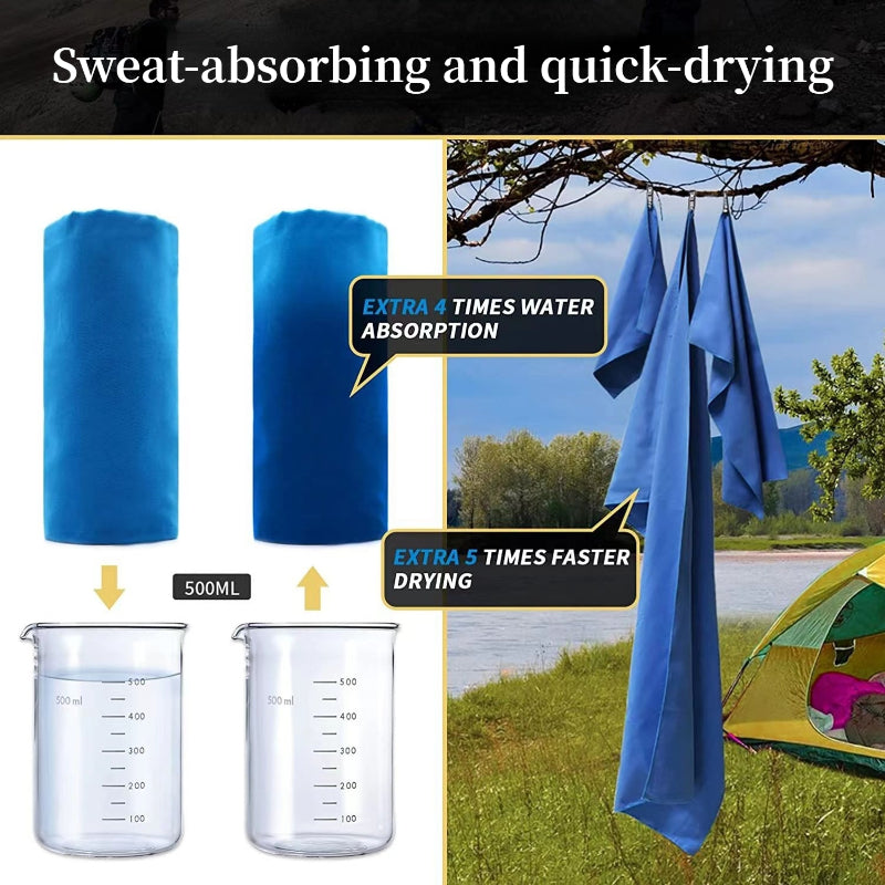 Quick-Drying Thick Microfiber Large Fitness Towel