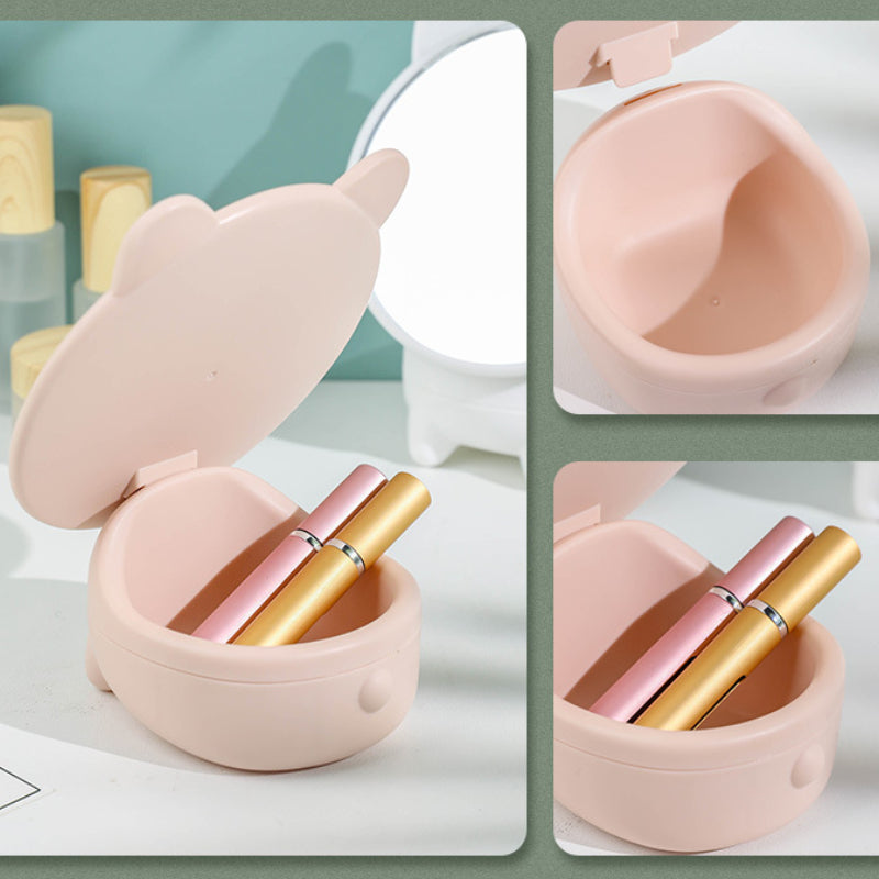 High-Definition Desktop Makeup Mirror for Students