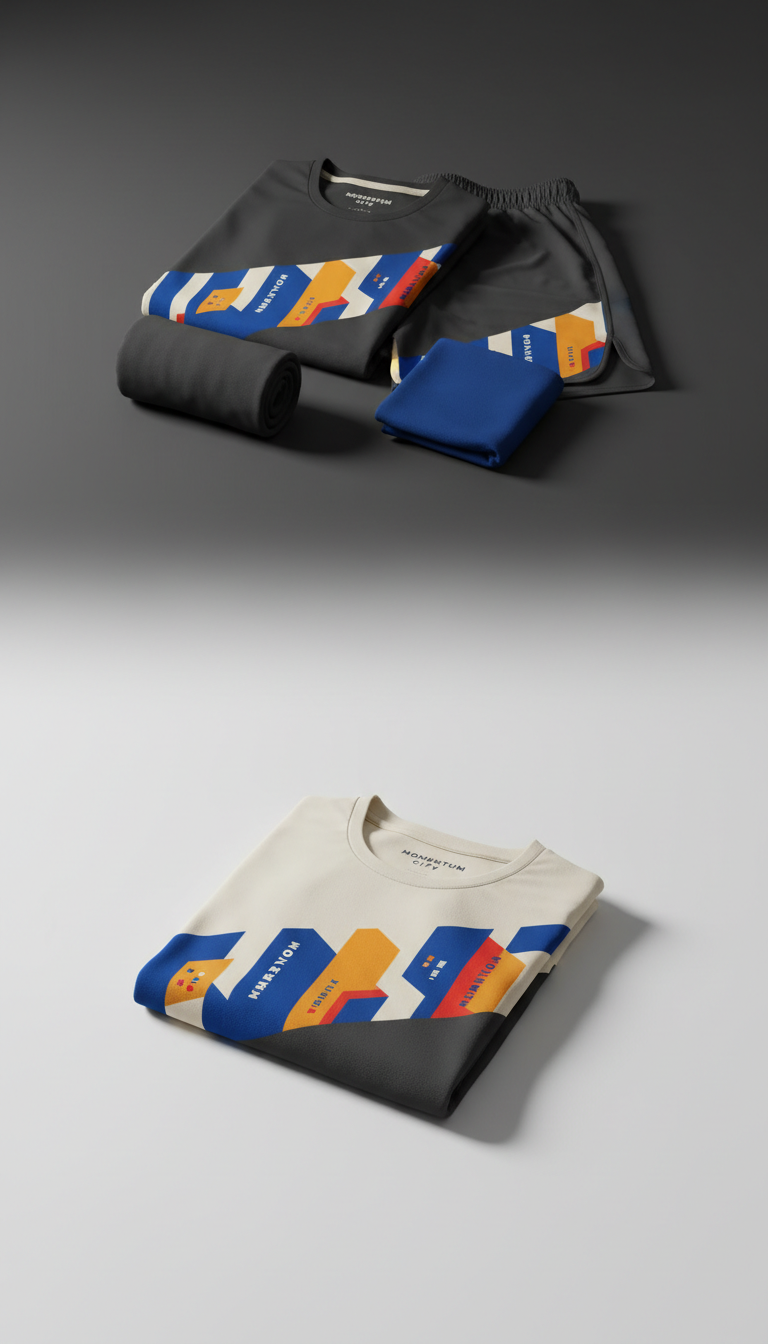 Momentum City performance tee